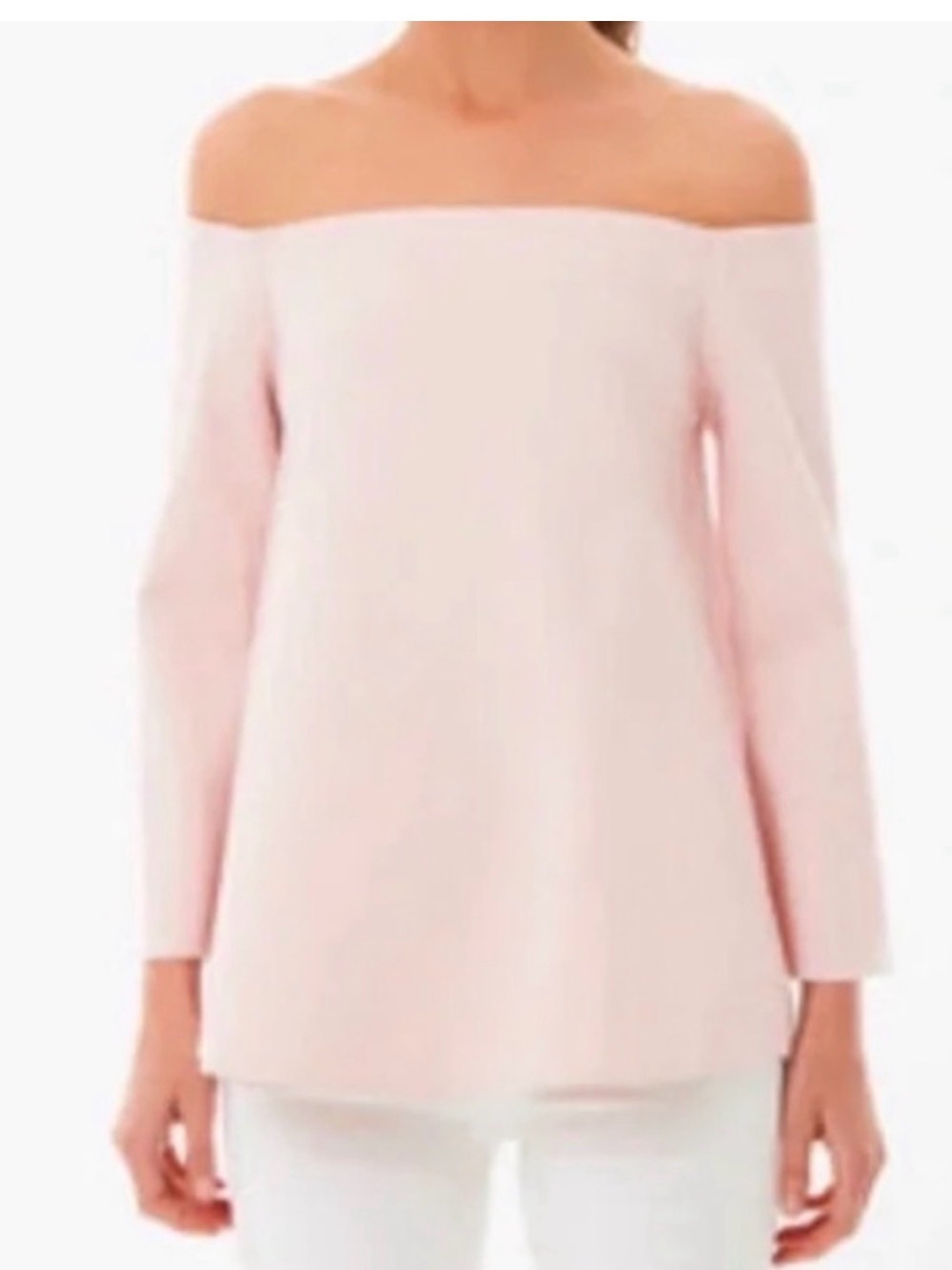 TUCKERNUCK Miranda off-shoulder top in pink
